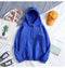 IMG 115 of Hooded Sweatshirt insHip-Hop Loose Thick Couple Solid Colored c Outerwear