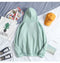 IMG 122 of Hooded Sweatshirt insHip-Hop Loose Thick Couple Solid Colored c Outerwear