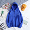 Hooded Sweatshirt INS Hip-Hop Loose Thick Couple Solid Colored Outerwear