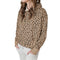 IMG 109 of Sexy Leopard Stripes Pocket One-Piece Women Tops Sweatshirt Outerwear