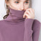 Img 14 - High Collar Wool Women Stretchable Turtleneck Slimming All-Matching Sweater Pullover