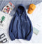 IMG 127 of Hooded Sweatshirt insHip-Hop Loose Thick Couple Solid Colored c Outerwear