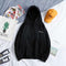 Hooded Sweatshirt INS Hip-Hop Loose Thick Couple Solid Colored Outerwear