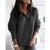 Img 5 - Elegant Street Style Lapel Loose Women Sweater