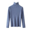 Img 12 - High Collar Women Long Sleeved Slimming Solid Colored Tops All-Matching Stretchable Sweater
