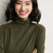 Img 15 - High Collar Wool Women Stretchable Turtleneck Slimming All-Matching Sweater Pullover