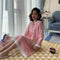 Img 3 - Pyjamas Women Princess Dress Adult Long Sleeved Pajamas Student Adorable Loungewear