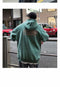 IMG 112 of cecLazy Sweatshirt Thick insHip-Hop Loose Tops Hooded Outerwear