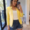 Img 8 - Europe Solid Colored Casual Blazer Tops Women Blazer