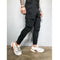 IMG 105 of Europe Hip-Hop Trendy Style Fitness Sport Pants Slim-Fit Pants