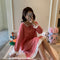 Img 2 - Pyjamas Women Princess Dress Adult Long Sleeved Pajamas Student Adorable Loungewear