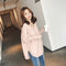 IMG 103 of Korean V-Neck Splitted Loose Slim Look Long Sleeved Sweater Women Casual Outerwear
