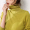 Img 17 - High Collar Wool Women Stretchable Turtleneck Slimming All-Matching Sweater Pullover