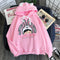 Sweatshirt Women Double Layer Hooded Korean Thick Loose Student Adorable Outerwear