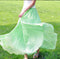Img 2 - Korean All-Matching Fairy Dress Maxi Chiffon Flare Skirt Solid Colored Korea Trendy Beach Skirt