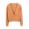Img 5 - Women chicHong Kong V-Neck Knitted Cardigan Long Sleeved Tops Loose Lazy Sweater