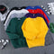 Img 1 - Thick Sweatshirt insLoose All-Matching Solid Colored Couple Long Sleeved Women