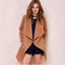 Img 2 - Europe Women Woolen Coat Mid-Length