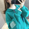 Loose College Sweatshirt Women Hoodies Tops All-Matching Student Korean Outerwear