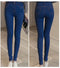 IMG 106 of Slim Look High Waist Denim Pants Women Korean Student Fitted Fit Pencil Pants