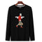 IMG 115 of Long Sleeved T-Shirt Tops Cotton Trendy Round-Neck Undershirt Sweatshirt Outerwear