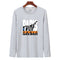 IMG 108 of Long Sleeved T-Shirt Tops Cotton Trendy Round-Neck Undershirt Sweatshirt Outerwear