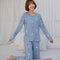 IMG 184 of Korean Round-Neck Long Sleeved Pajamas Women Casual Cozy Loose Teens Loungewear Sets Sleepwear