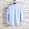 Img 8 - Men Long Sleeved Shirt Slim Look Korean Youth Solid Colored Cardigan Men Shirt