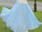 Img 4 - Korean All-Matching Fairy Dress Maxi Chiffon Flare Skirt Solid Colored Korea Trendy Beach Skirt