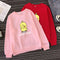 Img 3 - Loose Thick Harajuku BFRound-Neck Sweatshirt Student Adorable Duck Long Sleeved Tops Japanese