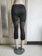 Img 4 - Mesh Spliced Cropped Pants Sporty Yoga Stretchable Jogging Leggings Women