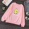 Img 2 - Loose Thick Harajuku BFRound-Neck Sweatshirt Student Adorable Duck Long Sleeved Tops Japanese