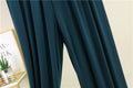 IMG 137 of Summer Knitted Modal Women Wide Leg Pants Slim Look Casual Flare Leg Home Pajamas Pants