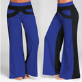 Img 8 - Europe Women Trendy Casual Mix Colours Color-Matching Wide Leg Pants