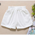 Img 6 - Shorts Women Summer Korean Loose Casual Elastic High Waist Wide Leg Pants Chiffon