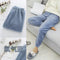 Img 11 - Fairy-Look Warm Pants Home Women Pajamas Lantern Loungewear Outdoor Minimalist Casual All-Matching