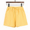 Img 13 - Summer Loose Line Cotton Blend Plus Size Student Sporty Casual Women Wide Leg Pants Shorts