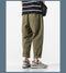 IMG 117 of Summer Casual Pants Men Cargo Ankle-Length Loose Straight Harem Trendy Korean Pants