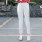 Img 6 - Pants Women Cotton Casual Loose Ankle-Length Thin Slim-Fit Pants