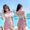 Img 1 - Korea insSlim Look Slim Swimsuit Seaside Fairy-Look Sexy Spa Women lesPopular Fairy