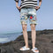 Img 1 - Popular Inspired Trendy Handsome Ripped Denim Summer Mid-Length Loose Shorts Men