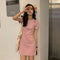Img 3 - Summer Korean Mid-Length Dress Women Student Trendy  Dress