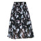 Img 5 - Chiffon Fresh Looking Skirt Women Summer Mid-Length Floral Printed Fairy Dress Korean Flare Skirt