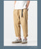 IMG 109 of Summer Casual Pants Men Cargo Ankle-Length Loose Straight Harem Trendy Korean Pants