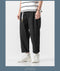 IMG 108 of Summer Casual Pants Men Cargo Ankle-Length Loose Straight Harem Trendy Korean Pants
