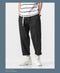IMG 105 of Summer Casual Pants Men Cargo Ankle-Length Loose Straight Harem Trendy Korean Pants