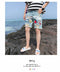IMG 109 of Popular Inspired Trendy Handsome Ripped Denim Summer Mid-Length Loose Shorts Men Shorts