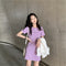 Img 2 - Summer Korean Mid-Length Dress Women Student Trendy  Dress