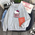 IMG 115 of Harajuku Hong Kong Trendy Sweatshirt Women Loose BFLazy Thick Student Couple Outerwear