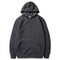 Thick Blank Sweatshirt Plus Size Solid Colored Hoodies Outerwear